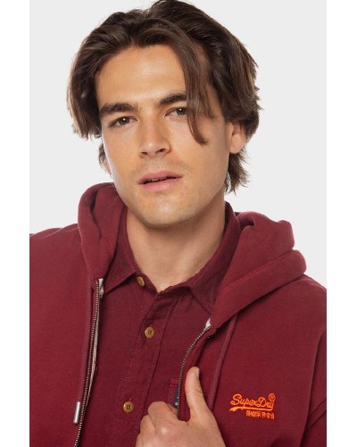 SUPERDRY D2 OVIN ESSENTIAL LOGO ZIP HOODIE ΦΟΥΤΕΡ ΑΝΔΡΙΚΟ - SD0APM2013116A000000