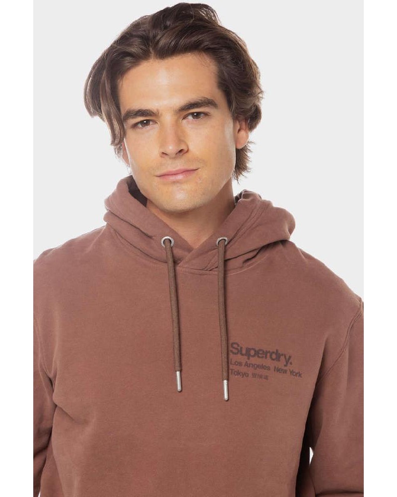 SUPERDRY D1 SDCD CORE LOGO CITY LOOSE HOOD ΦΟΥΤΕΡ ΑΝΔΡΙΚΟ - SD0APM2013723A000000