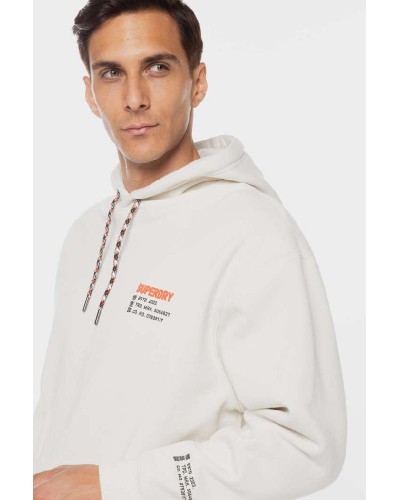 SUPERDRY D2 SDCD UTILITY SPORT LOGO LOOSE HOOD ΦΟΥΤΕΡ ΑΝΔΡΙΚΟ - SD0APM2013731A000000