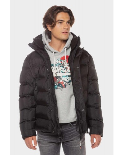 SUPERDRY D3 OVIN HOODED CITY GRAPHIC PUFFER JKT ΜΠΟΥΦΑΝ ΑΝΔΡΙΚΟ - SD0APM5011902A000000