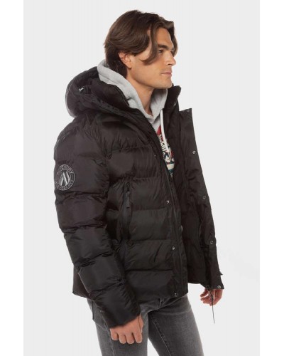 SUPERDRY D3 OVIN HOODED CITY GRAPHIC PUFFER JKT ΜΠΟΥΦΑΝ ΑΝΔΡΙΚΟ - SD0APM5011902A000000