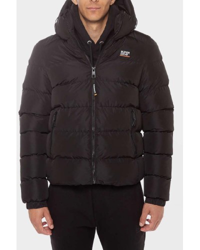 SUPERDRY D1 SDSW HOODED SPORTS PUFFER JACKET ΜΠΟΥΦΑΝ ΑΝΔΡΙΚΟ - SD0APM5011905A000000