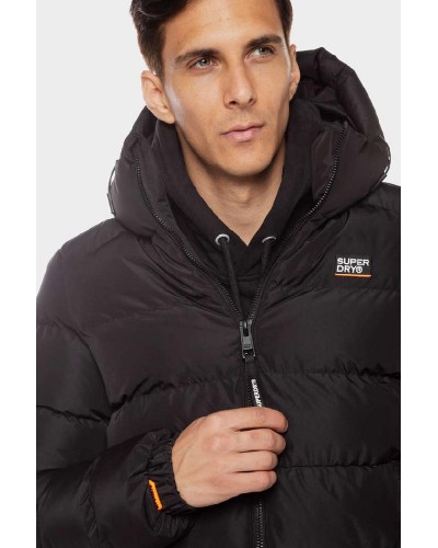 SUPERDRY D1 SDSW HOODED SPORTS PUFFER JACKET ΜΠΟΥΦΑΝ ΑΝΔΡΙΚΟ - SD0APM5011905A000000