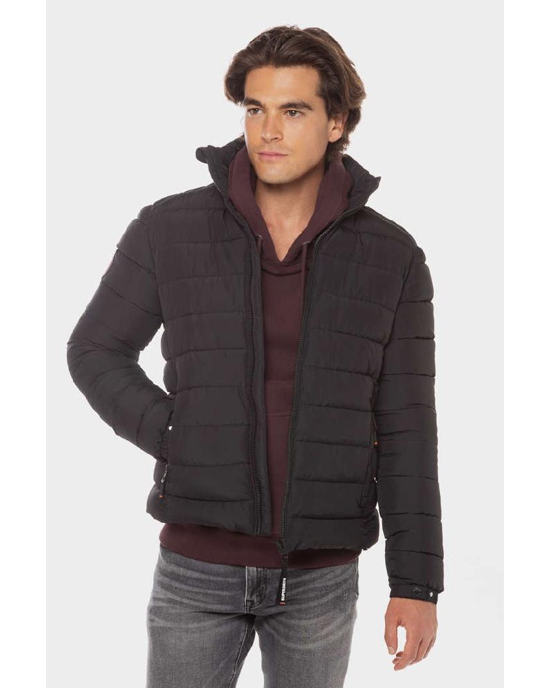 SUPERDRY D3 SDCD FUJI EMB PADDED JACKET ΜΠΟΥΦΑΝ ΑΝΔΡΙΚΟ - SD0APM5011911A000000