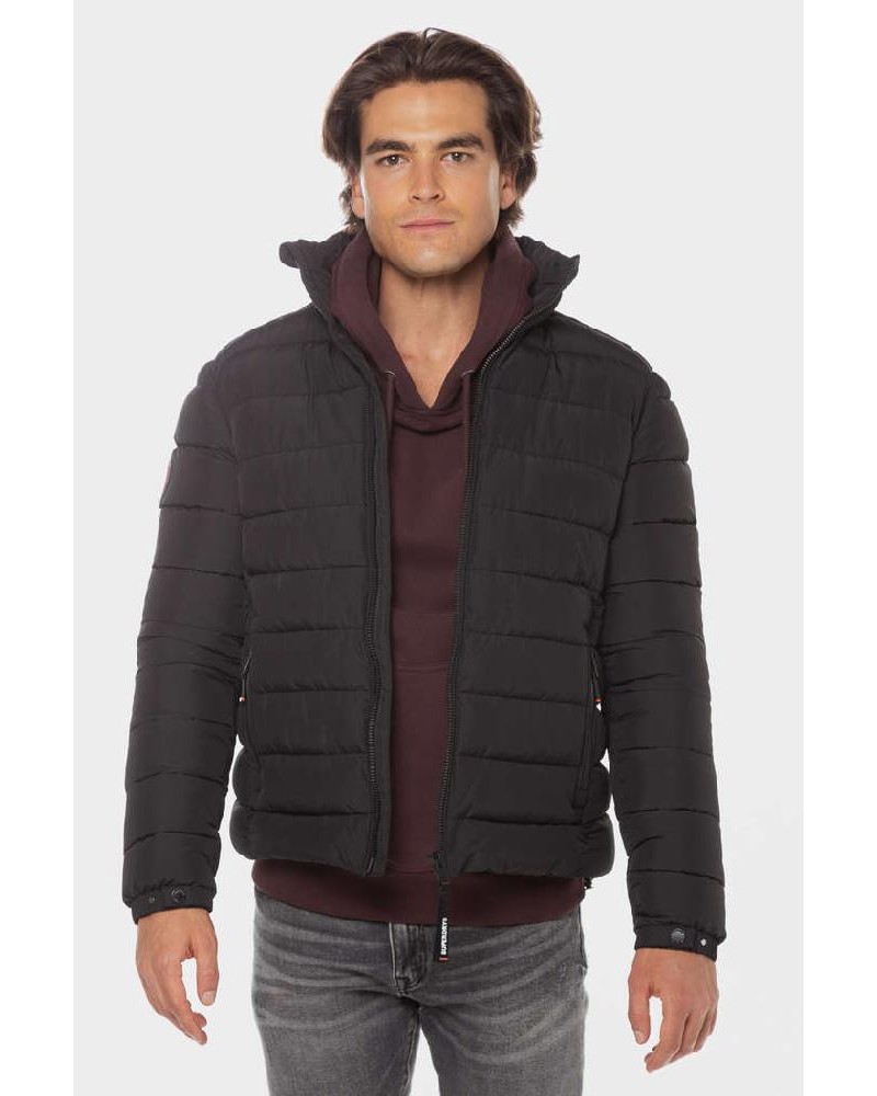 SUPERDRY D3 SDCD FUJI EMB PADDED JACKET ΜΠΟΥΦΑΝ ΑΝΔΡΙΚΟ - SD0APM5011911A000000