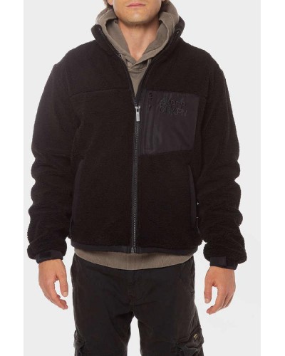 SUPERDRY D3 SDCD RELAXED FLEECE TREKKER JACKET ΜΠΟΥΦΑΝ ΑΝΔΡΙΚΟ - SD0APM5011920A000000