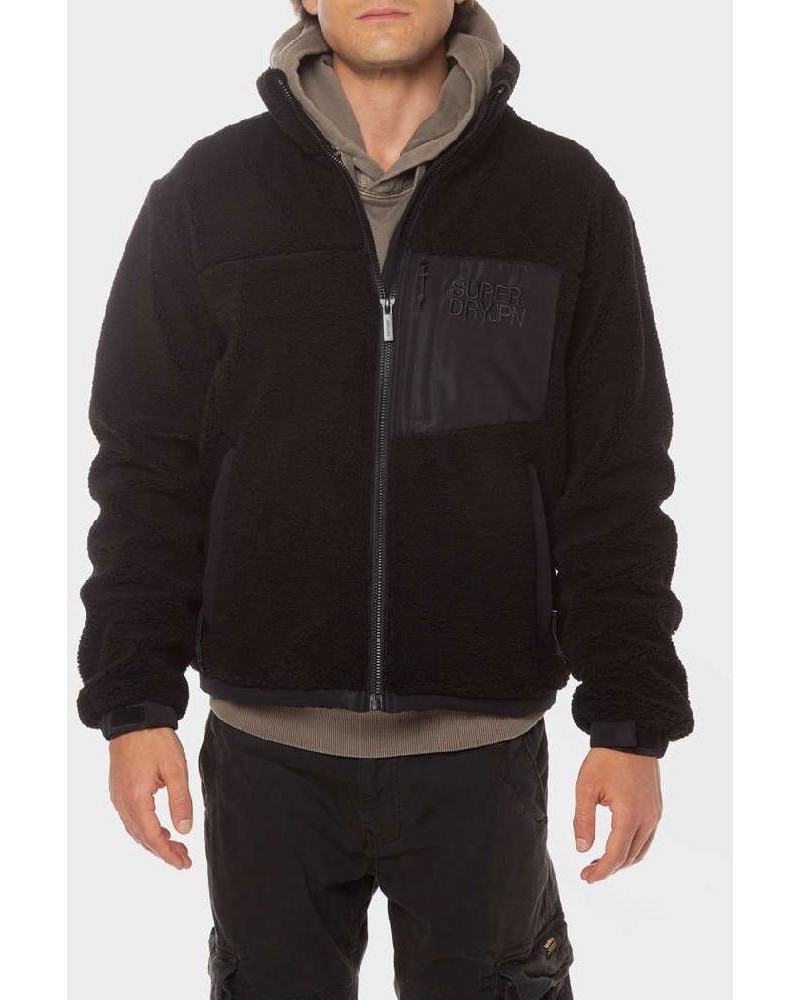 SUPERDRY D3 SDCD RELAXED FLEECE TREKKER JACKET ΜΠΟΥΦΑΝ ΑΝΔΡΙΚΟ - SD0APM5011920A000000