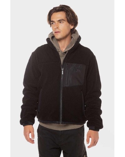 SUPERDRY D3 SDCD RELAXED FLEECE TREKKER JACKET ΜΠΟΥΦΑΝ ΑΝΔΡΙΚΟ - SD0APM5011920A000000