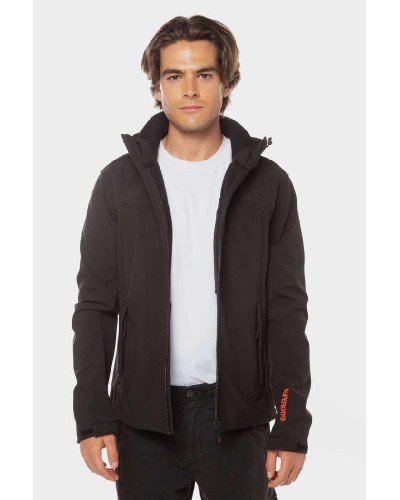 SUPERDRY D2 SDCD HOODED SOFT SHELL TREKKER JKT ΜΠΟΥΦΑΝ ΑΝΔΡΙΚΟ - SD0APM5011926A000000