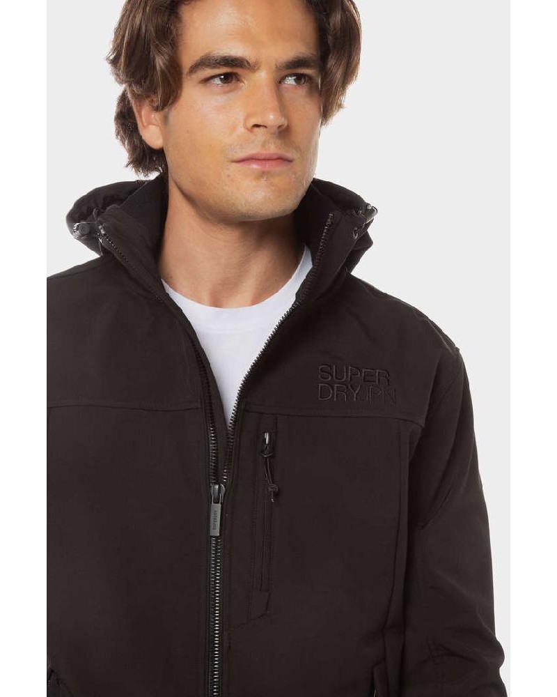 SUPERDRY D2 SDCD HOODED SOFT SHELL TREKKER JKT ΜΠΟΥΦΑΝ ΑΝΔΡΙΚΟ - SD0APM5011926A000000