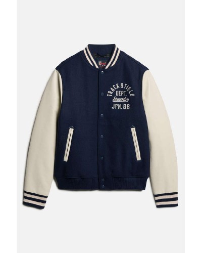 SUPERDRY D2 OVIN VARSITY CHAIN STITCH BOMBER ΜΠΟΥΦΑΝ ΑΝΔΡΙΚΟ - SD0APM5012037A000000