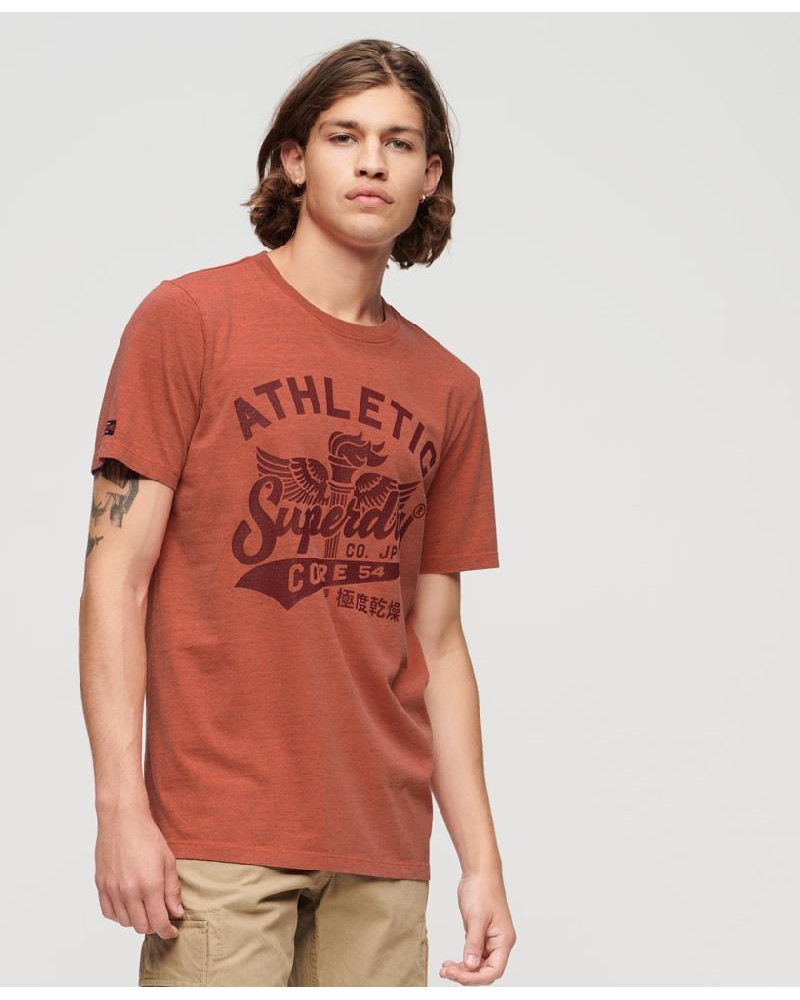 SUPERDRY D3 OVIN COLLEGE SCRIPTED GRAPHIC TEE ΜΠΛΟΥΖΑ ΑΝΔΡΙΚΟ - SD0APM1011766A000000