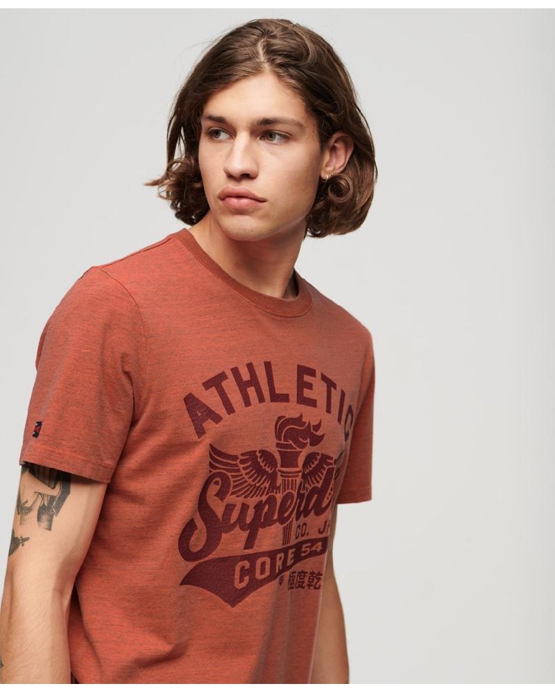 SUPERDRY D3 OVIN COLLEGE SCRIPTED GRAPHIC TEE ΜΠΛΟΥΖΑ ΑΝΔΡΙΚΟ - SD0APM1011766A000000