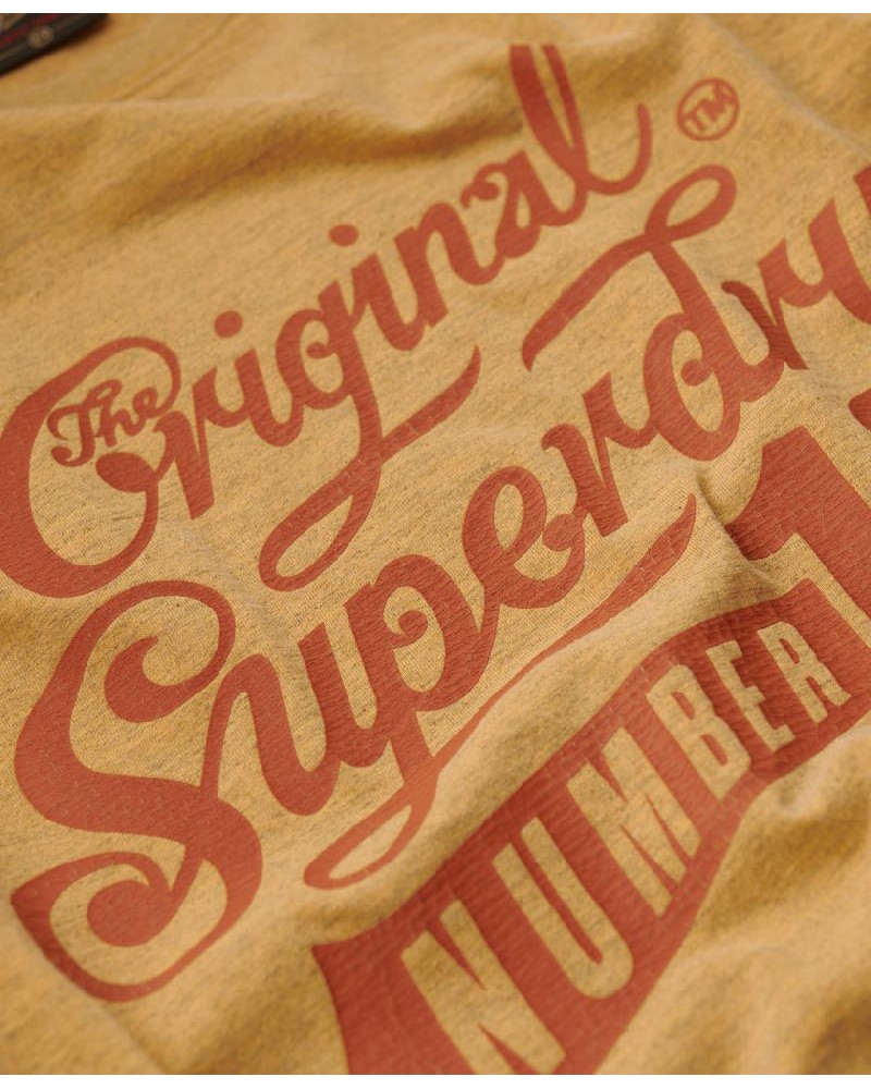 SUPERDRY D3 OVIN COLLEGE SCRIPTED GRAPHIC TEE ΜΠΛΟΥΖΑ ΑΝΔΡΙΚΟ - SD0APM1011766A000000