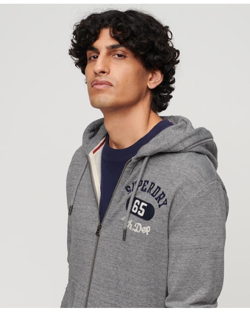 SUPERDRY D3 OVIN VINTAGE SUPERSTATE ZIPHOOD ΦΟΥΤΕΡ ΑΝΔΡΙΚΟ - SD0APM2012965A000000