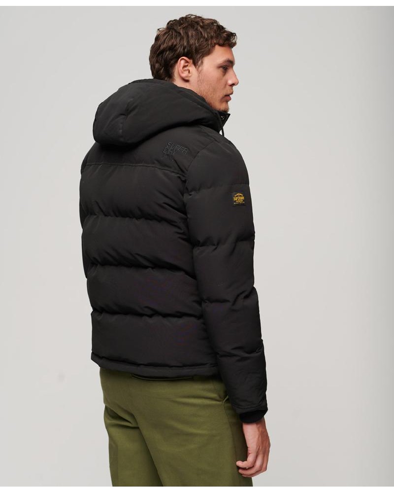 SUPERDRY D5 OVIN EVEREST SHORT HOODED PUFFER ΜΠΟΥΦΑΝ ΑΝΔΡΙΚΟ - SD0APM5011743A000000